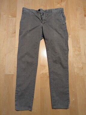 Incotex Men's Tan Brown Chinos Made In Europe